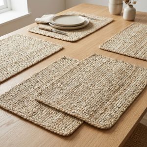 Handwoven Table Mat Set